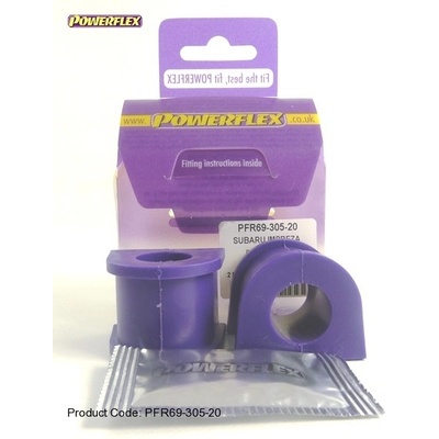 Powerflex Silentbloky Subaru Legacy BL/BP (03-09) Rear Anti Roll Bar To Chassis Bush 20mm (13)