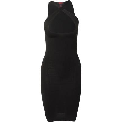 Misspap Плетена рокля черно, размер 6