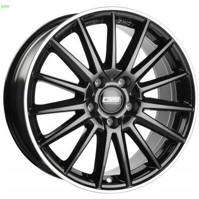 Cms C23 8x19 5x112 ET32.5 polished limec black gloss