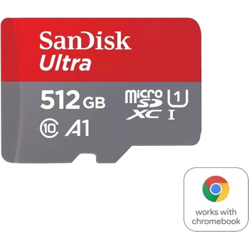 SanDisk microSDXC 512GB A1/UHS-I/CL10 (SDSQUAC-512G-GN6FA)