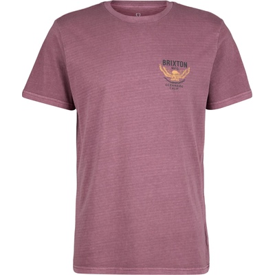 Brixton Мъжка тениска Brixton Waller S/S STT T-shirt - Port Worn Wash (216-6968-0211)