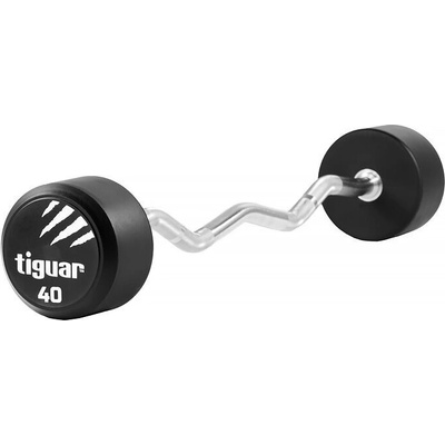 Tiguar PU olympijská činka lomená 40 kg