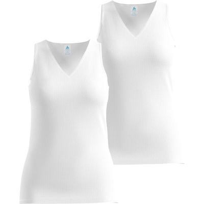 Odlo Дамски потник Odlo Women's Active Light Tank 2 Pack Top - White - размер XS (114-4005-0211)
