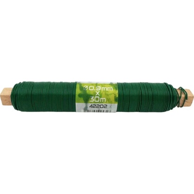 Viazací drôt zelený 0.9(0.65) mm á 30 m