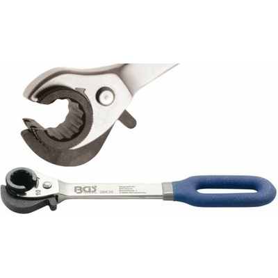 BGS technic Otevřený očkový klíč 10 mm s ráčnou na převlečné matice BGS 30830