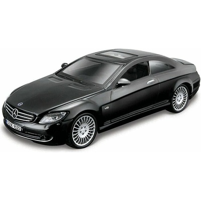 Bburago Autá HOBBY Mercedes Benz CL 550 čierna metalíza 1:32