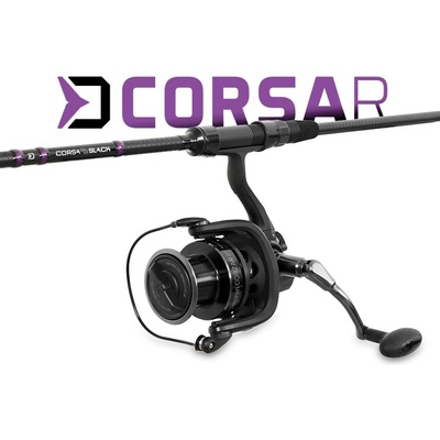 Delphin Kaprařský Set Corsar 3,6 m 3,25 lb 2 díly + Naviják 8T