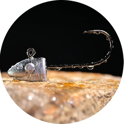 RedBass Jigová hlava Bullet Sickle vel.7 50g 5 ks