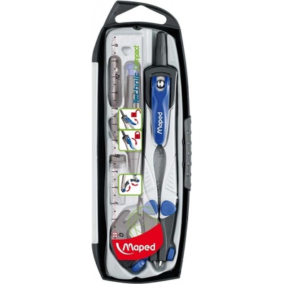 Maped kružítko Technic Compact Set 5-dílná sada – Zboží Dáma
