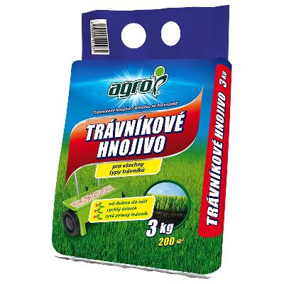 AGRO CS AGRO Trávnikové hnojivo 3 kg