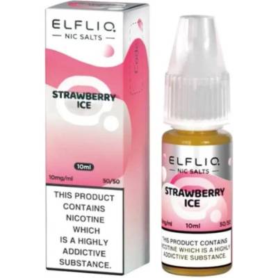 Elifiq Никотинова сол Elfliq Strawberry Ice 20mg/10ml