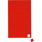 MAUL Магнитни плочки maul, квадратни, червени, 112 броя (6532125)