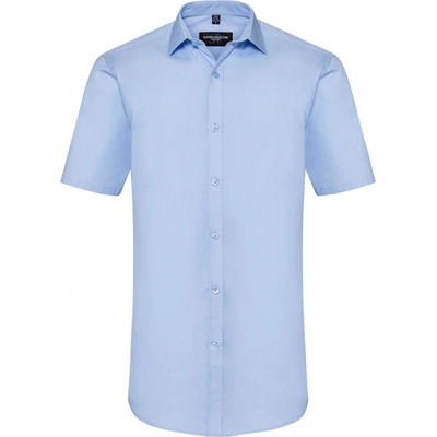 Russell Collection Pánska košeľa Ultimate Stretch Nebesky modrá