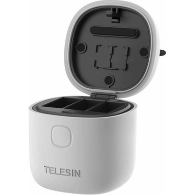 Telesin 3-slot waterproof charger Allin box for GoPro Hero 9 / Hero 10 + 2 batteries GP-BTR-905-GY-B