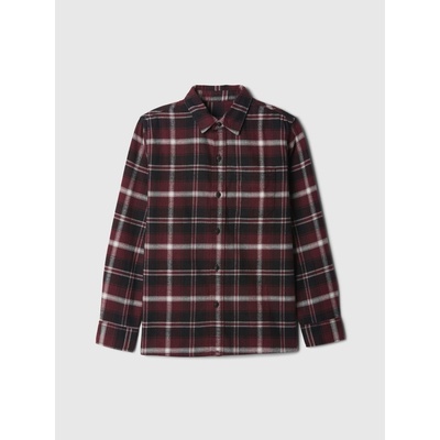 GAP dětská kostkovaná flanelová košile červená – Zboží Dáma GAP dětská kostkovaná flanelová košile červená – Zboží Dáma