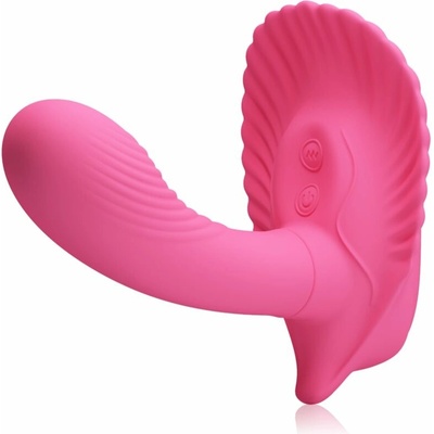 Pretty Love Shell Stimulator with Remote Control Pink