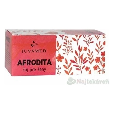 Juvamed AFRODITA čaj pro ženy bylinný čaj 20 x 1,5 g