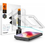 Spigen Стъклен Протектор за iPhone Duo, Spigen EZ Fit Pro Glas. tR, Прозрачен (AGL12014)