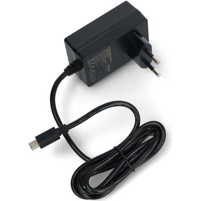 Napájecí zdroj Qoltec Super Quick PD - USB C 27W 5,1V/5A pro Raspberry Pi 5 - černý – Zboží Živě