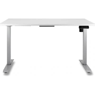 Antares Silent výškově nastavitelný stůl 138 x 80 cm světle šedý / šedý
