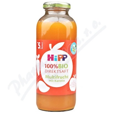 HiPP 100% Ovocná šťáva s mrkví BIO 330 ml