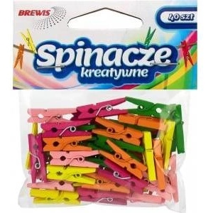 Brewista Astra Mini clips colorful 2.5 cm 40 pcs Brewis