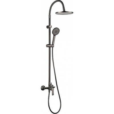 Inter Ceramic ДУШ СИСТЕМА alisado gun gray 6544gg ОГЪВАЩО РАМО МЕТАЛНО СИВ (6544gg)