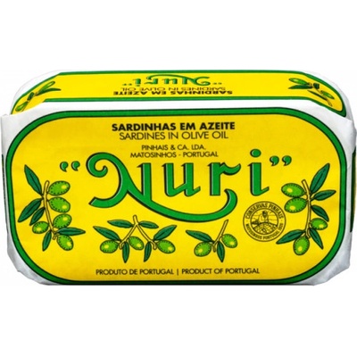 Nuri Portugalské sardinky v olivovom oleji 125g