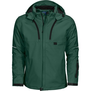 ProJob 3407 padded jacket/ Мъжко изолирано работно софтшел яке - тъмнозелено xl (64340707404)