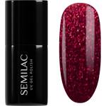 Semilac UV Hybrid Winter Wonderland гел лак за нокти цвят 955 Holly Berry Red 7ml