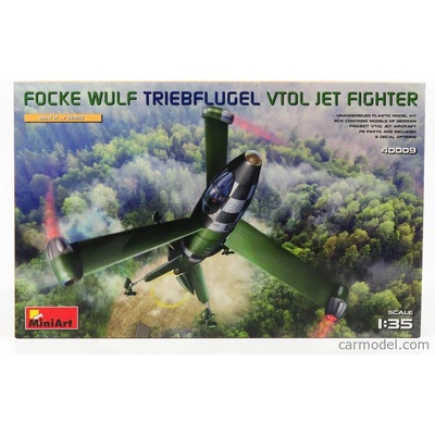 Miniart Focke wulf Triebflugen Vtol Jet Fighter / 1:35