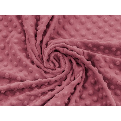 Premium minky starorůžová (foxglove) 380g