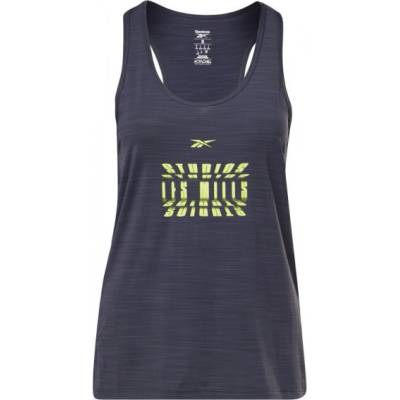 Reebok Дамски топ Reebok Les Mills Activchill Athletic Tank W - Черен