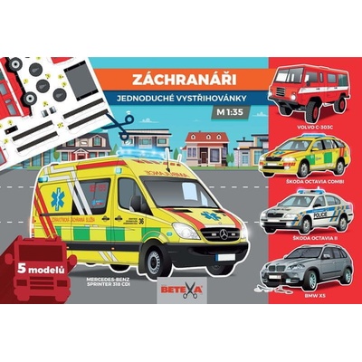 Betexa zásilková služba Záchranáři vystřihovánky