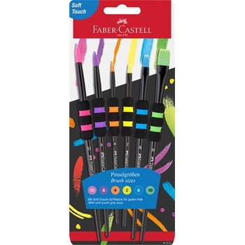 Faber-Castell Комплект четки, № 2-4-6-8-10-12, faber-castell (481622)