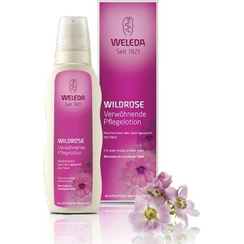 Weleda Ružové ošetrujúce telové mlieko 200 ml