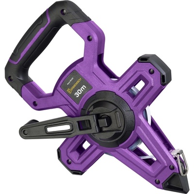 Levenhuk Ролетка Ermenrich Reel SH30, 30m, геодезическа, пластмаса ABS, едностранна, гумирано тяло, самоблокиращ механизъм (Reel SH30)