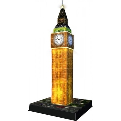 Rappa 3D puzzle svítící Big Ben noční edice 216 ks