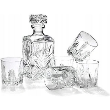 BORMIOLI ROCCO SELECTA Krištáľová karafa s 6 pohármi 1 l