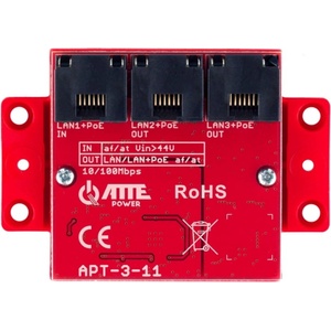 ATTE Power APT-3-11, 3 порта, PoE+ 30W, 10/100 (APT-3-11)