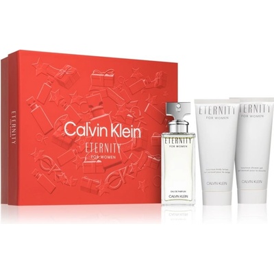 Calvin Klein Eternity EDP 50 ml + telové mlieko 100 ml + sprchový gél 100 ml darčeková sada