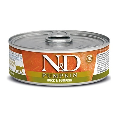 N&D CAT PUMPKIN Adult Duck & Pumpkin 70 g