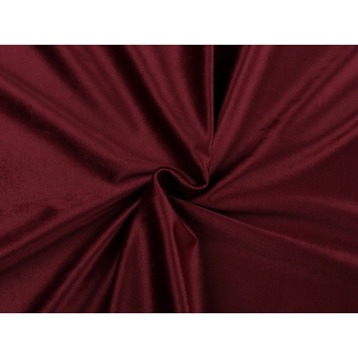 Velvet / samet oděvní hladký Varianta: 5 (34) červená, Balení: 1 m 56557/143174/260218