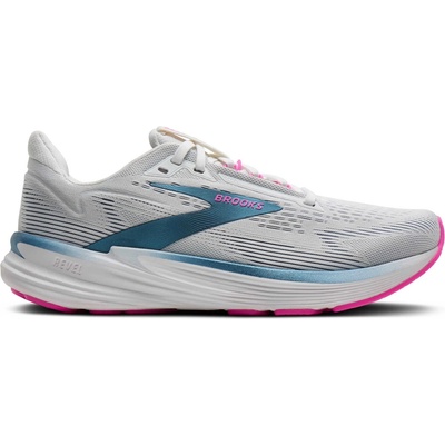 Brooks Дамски маратонки Brooks Revel 8 Road Running Shoes Womens - White/Pink