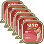 RINTI Ваничка Rinti Gold Mini Adult говеждо и перла 6 x 100 г
