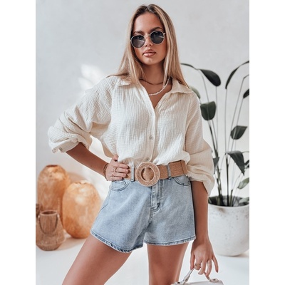 Dstreet dámské šortky HOT LIGHT modrá