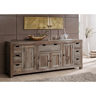 Bighome Grey Wood 85x210 cm