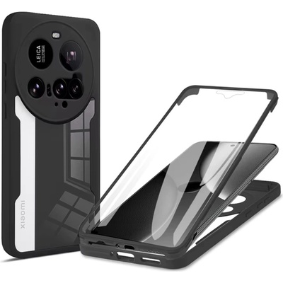 Techsuit Калъф за Xiaomi 15 Ultra - ColorVerse 360 Series + Screen Protector - Черен