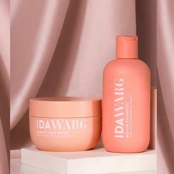 IDA WARG Сет Шампоан и Маска за възстановяване на суха и увредена коса IDA WARG Repair