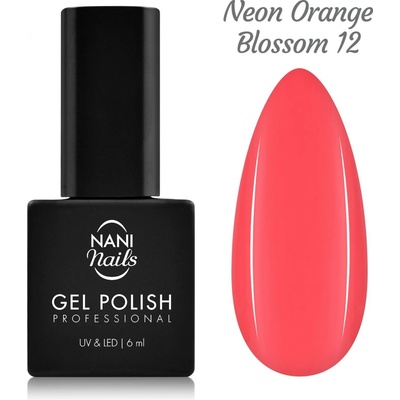 NANI gél lak Neon Orange Blossom 6 ml